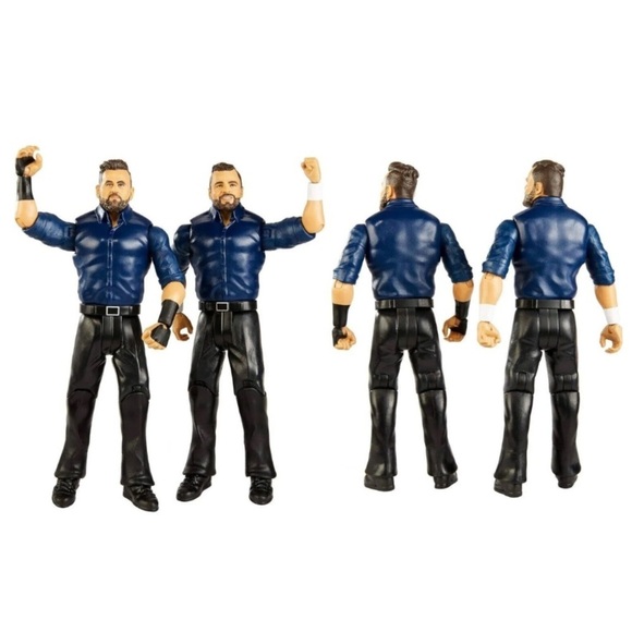 🆕 WWE WRESTLING BATTLE PACK SUPERSTAR WRESTLERS SUNIL SINGH & SAMIR SINGH FIGURE - Picture 2 of 4